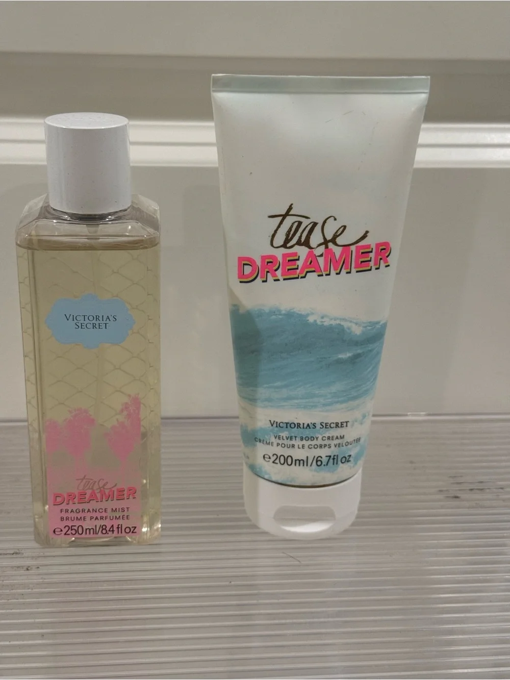 NEW Victoria's Secret Tease Dreamer Velvet Body Cream & Mist Set